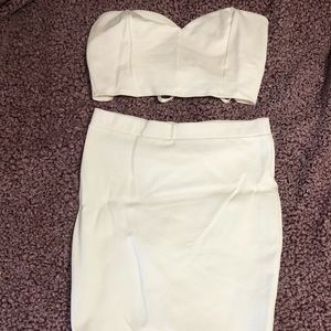 Fashion Nova Off White Full Set - Cowgirl style